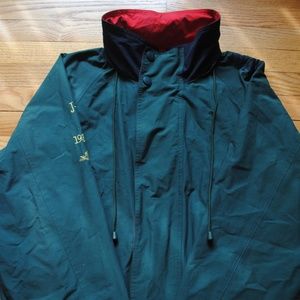 Men's Green Nautica Jacket w/Hood (Size XL)